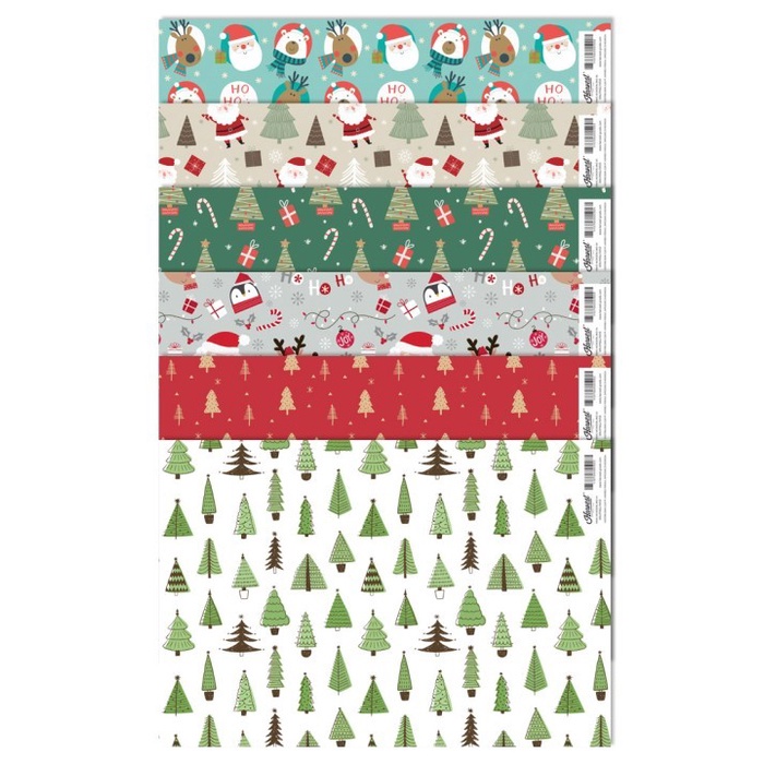 

Kertas Kado Natal Harvest / Wrapping Paper isi 25 - Xmas Wonderland