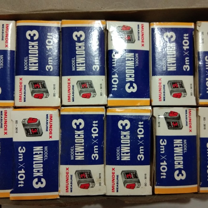 Meteran IMUNDEX NEWLOCK 3 M - 10 ft