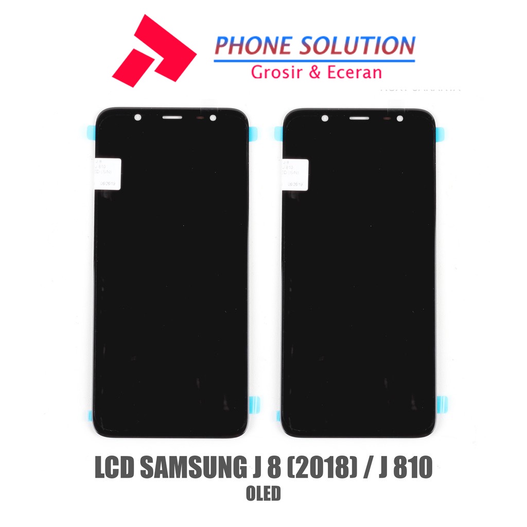 LCD Samsung J8 J810 2018 100% Original Fullset Touchscreen // Supplier LCD Samsung - Garansi 1 Bulan