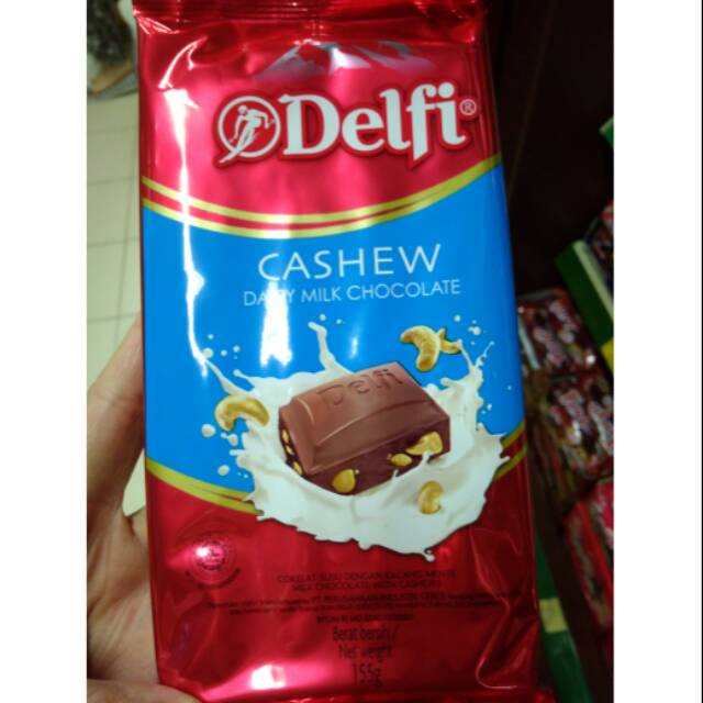 

Delfi chasew dairy milk chocolate