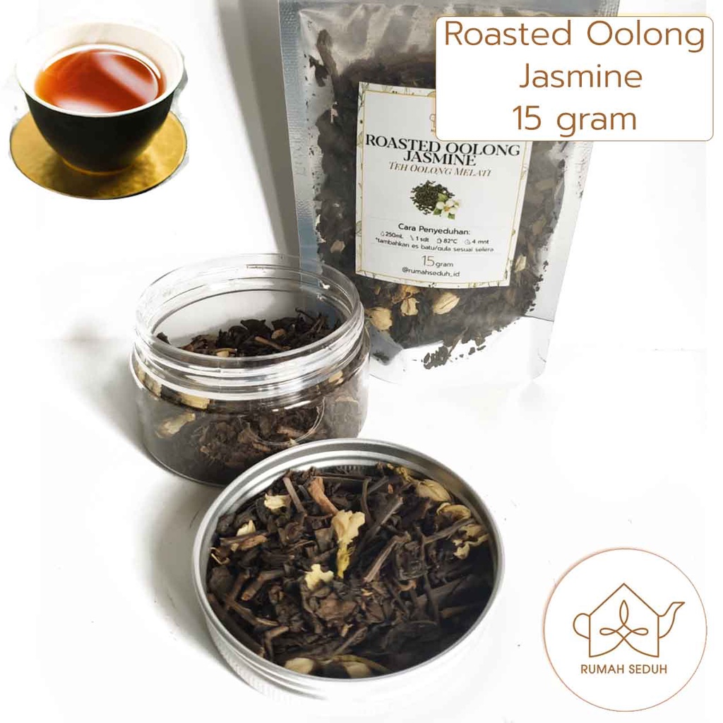 

15gr Roasted Oolong Jasmine Tea - Teh Melati Olong Wangi