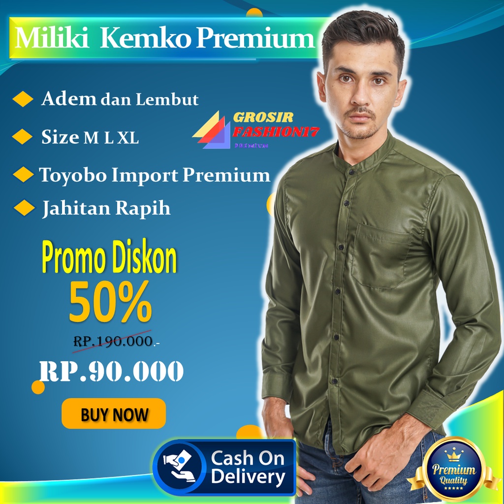 Pakaian Baju Bsju Bj Atasan Kemeja Kameja Kmeja Kamaja Kemejs Kemej Kemja Hem koko Kemko Hijau Ijo A