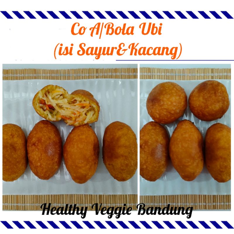 

Co A Bagan/Bola Ubi Sayur Vegan/Vegetarian