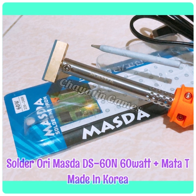 Solder Tangan Plus Mata T Plus Karet Teflonnya Sesuai Varian Yang Ada