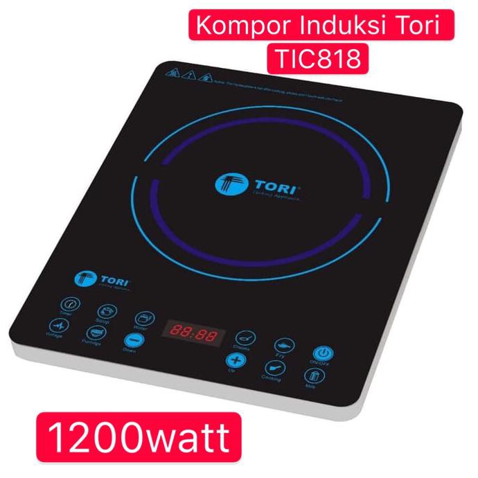 Tori Kompor Induksi TIC 818 1200watt / kompor listrik Tori TIC818