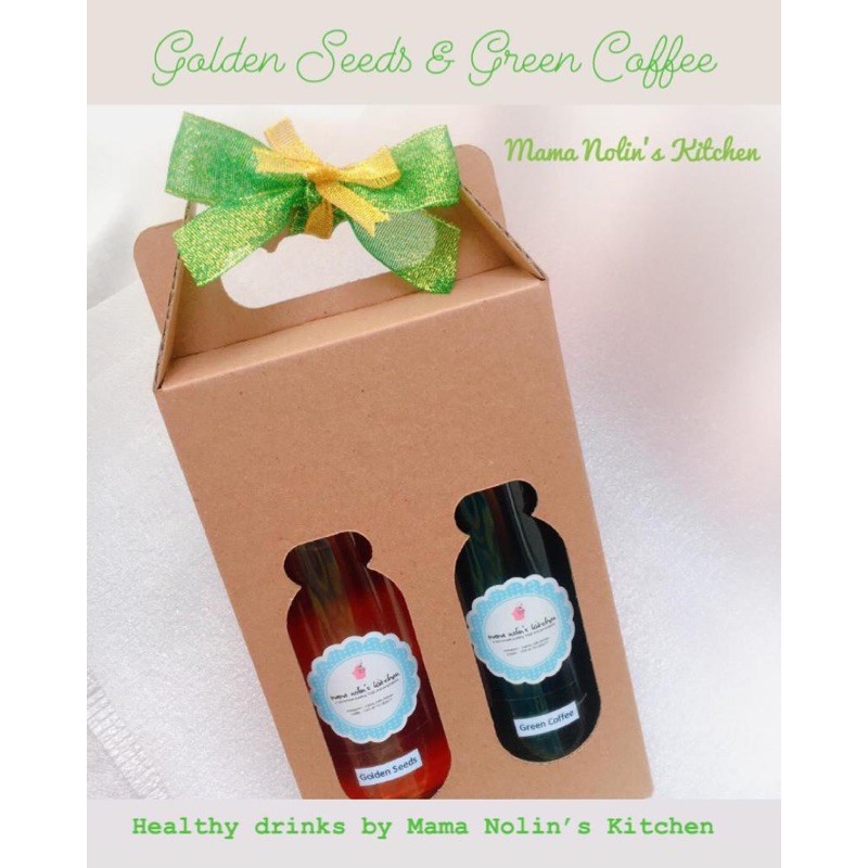 

Golden Seeds & Green Coffee by Mama Nolin’s Kitchen [Healthy drinks]