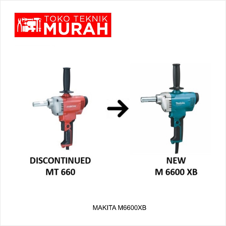 Makita M6600XB Mesin Pengaduk Cat Semen M6600 XB Variable M 6600 XB