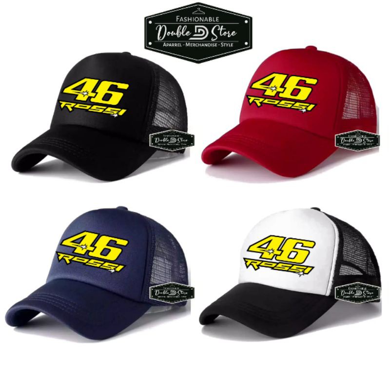Topi trucker rossi 46