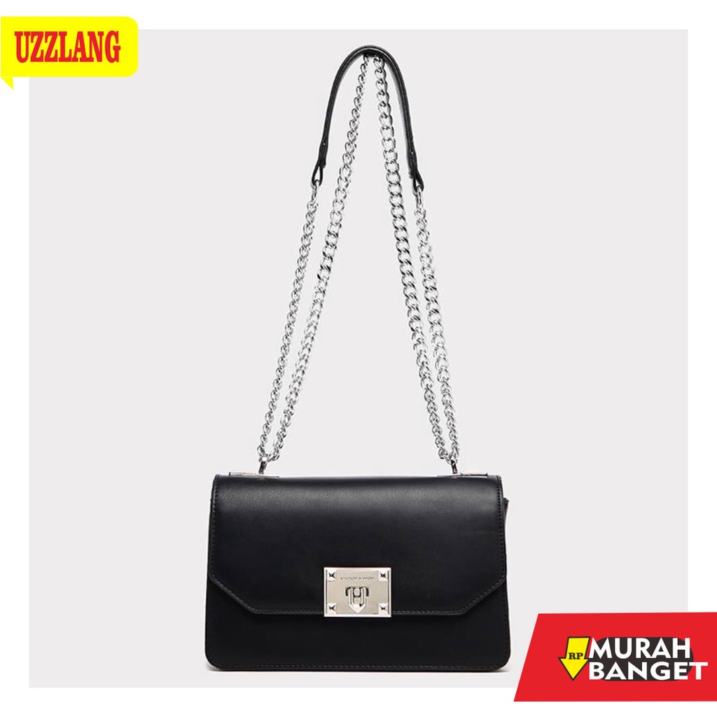 TAS WANITA IMPORT TERBARU- Tas Selempang CnK 2101 23cm | Charles and keith | CK | Tas CnK