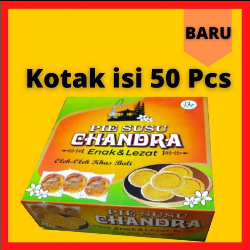 PIE SUSU CANDRA // Free box candra + kardus polos pecking// 50 biji // free fragile