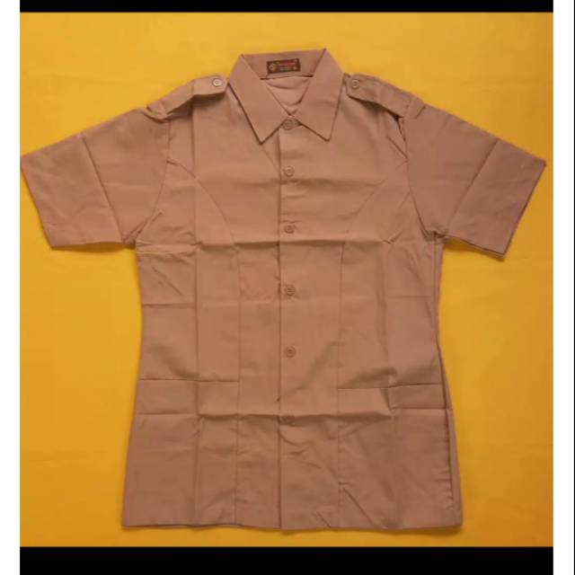 Baju pramuka pendek pembina SMA  merk Seragam