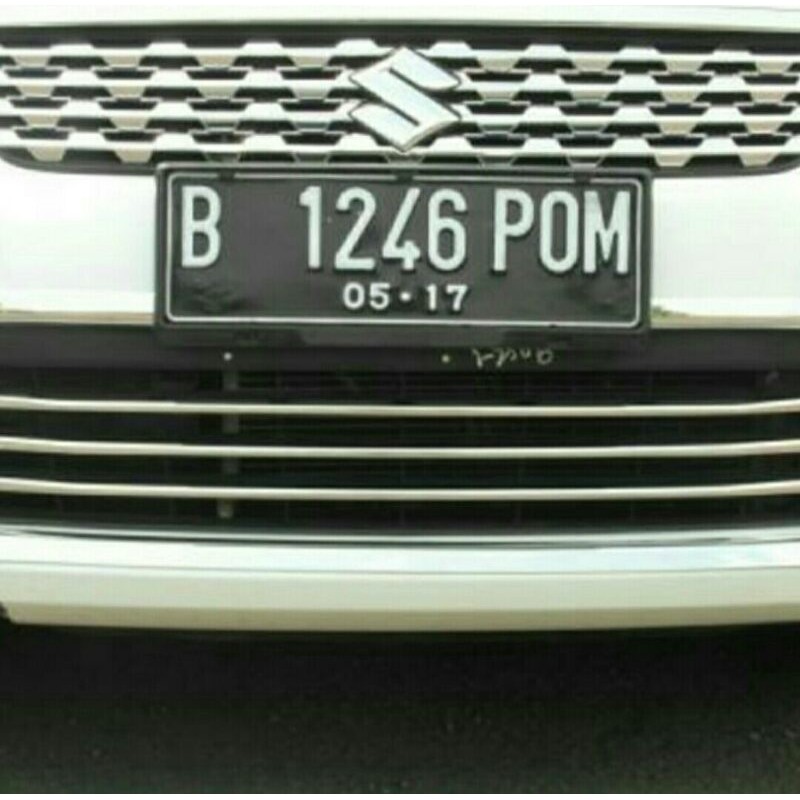 list grill bemper depan Karimun wagon R 3 PCS