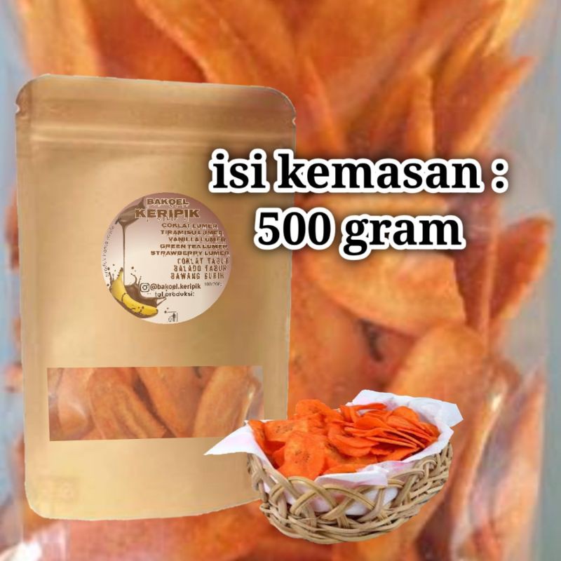 

keripik pisang balado 500 gram