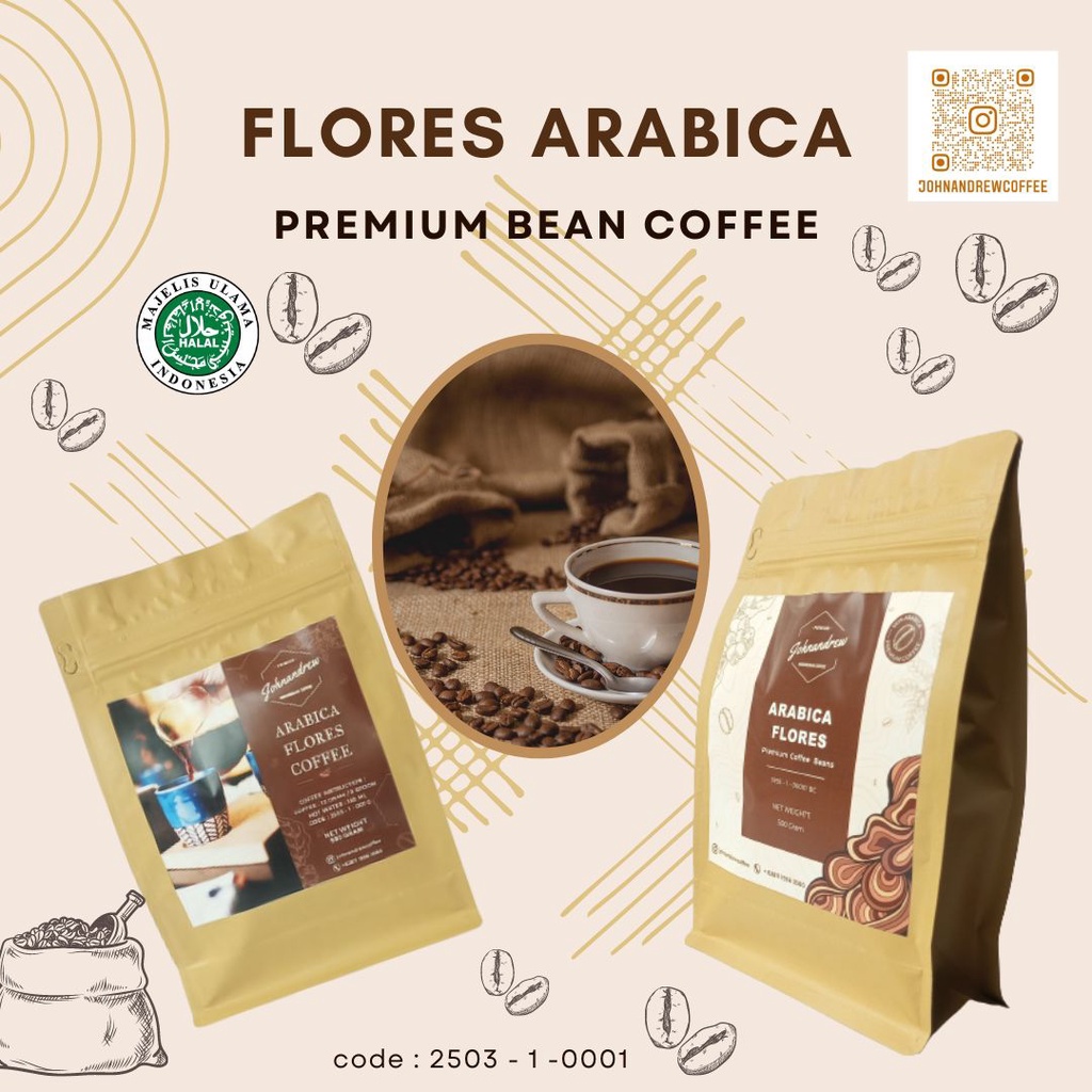 

Flores Arabika Kopi 500 Gram
