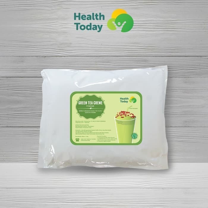 

MAKANAN & MINUMAN MINUMAN PREMIUM GREEN TEA CREAM POWDER HEALTH TODAY 1.5KG HR134