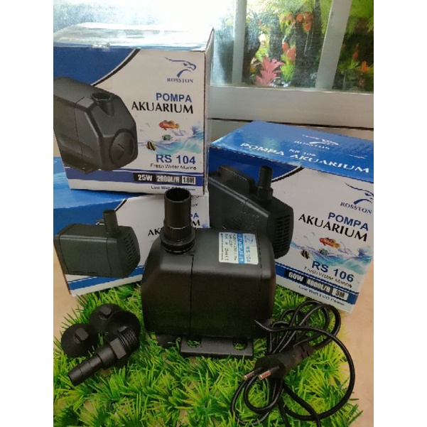 Pompa celup kolam aquarium ROSSTON RS 104, RS 105, RS 106