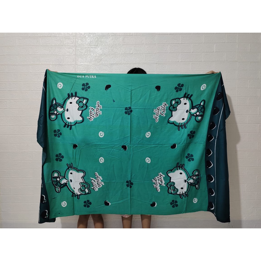 Kain Bali Jumbo / Kain Pantai / Selimut Pantai / Sarung Bali / Kain Aksesories / Motih Hello Kitty