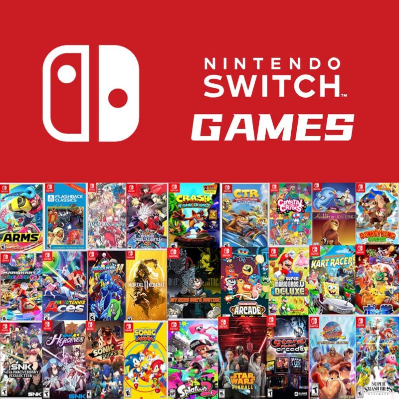 Jual Nintendo Switch Digital Games (Bundle Primary) Shopee Indonesia