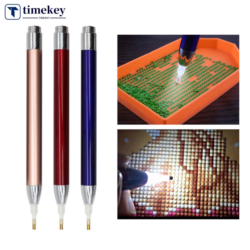 Timekey 1Pc Pena Lukisan Diamond 5D Diy E8S2