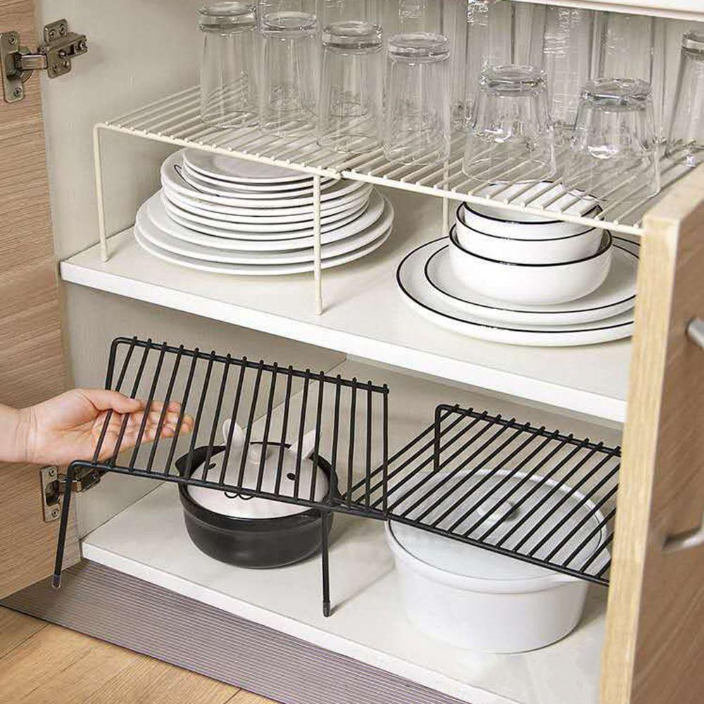 Solighter Adjustable Lemari Rak Serbaguna Makeup Organizer Peralatan Dapur Lemari Rak Bumbu Sepatu