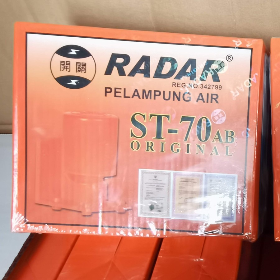 PELAMPUNG AIR TOREN RADAR ORANGE OTOMATIS POMPA AIR ST 70 AB ORIGINAL