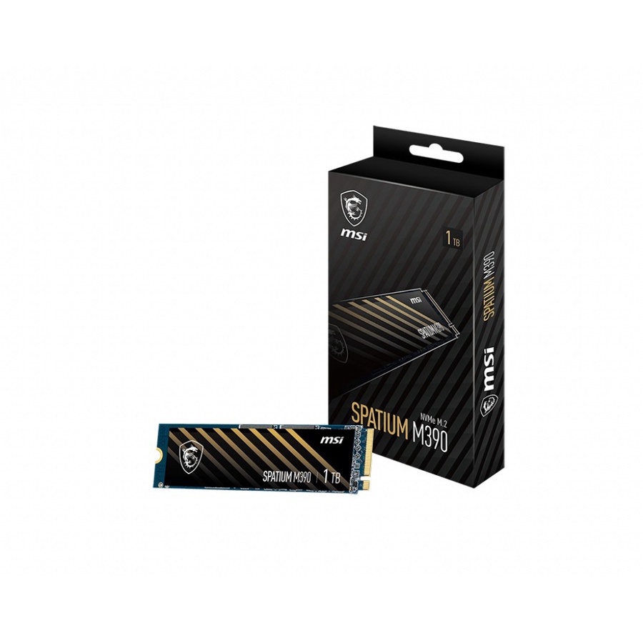 SSD MSI M390 1TB NVMe PCIe Gen3x4 - SSD 1TB MSI M390 PCIe M2.2280 - Garansi Resmi 3 tahun