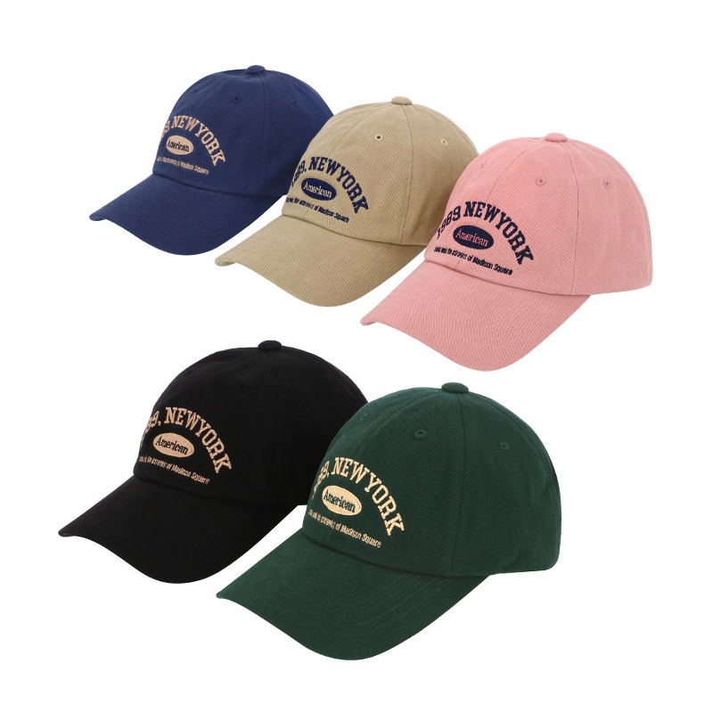 Topi Baseball Casual Motif Tulisan Duri Gaya Korea Untuk Pria / Wanita