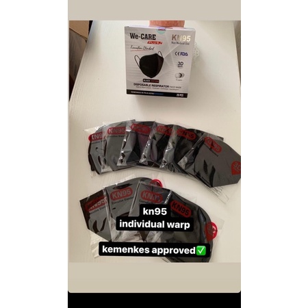 wecare masker kn95 kemenkes PREMIUM QUALITY