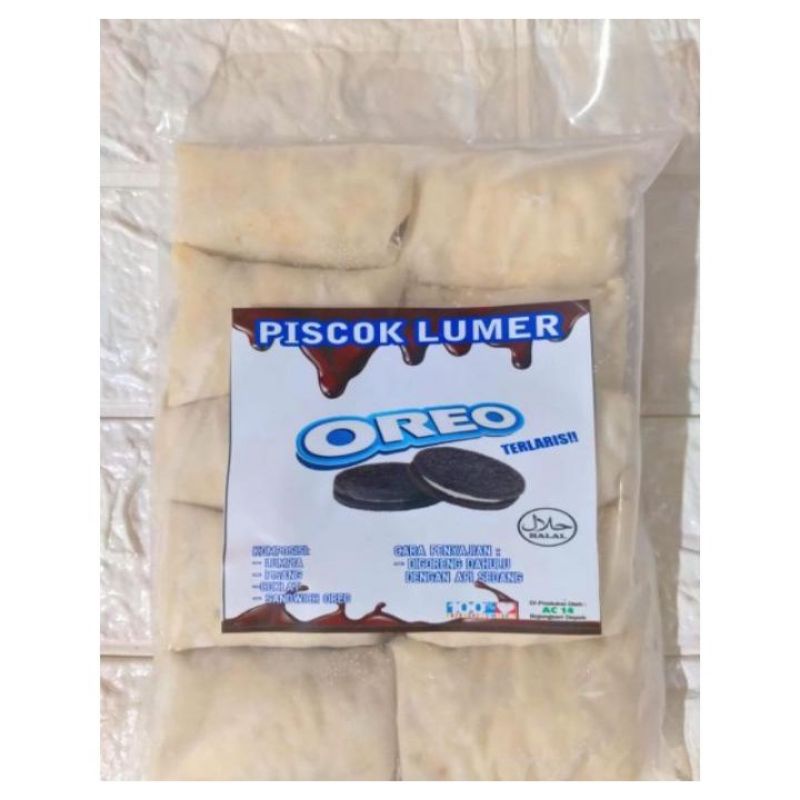 

Pisang coklat lumer rasa oreo