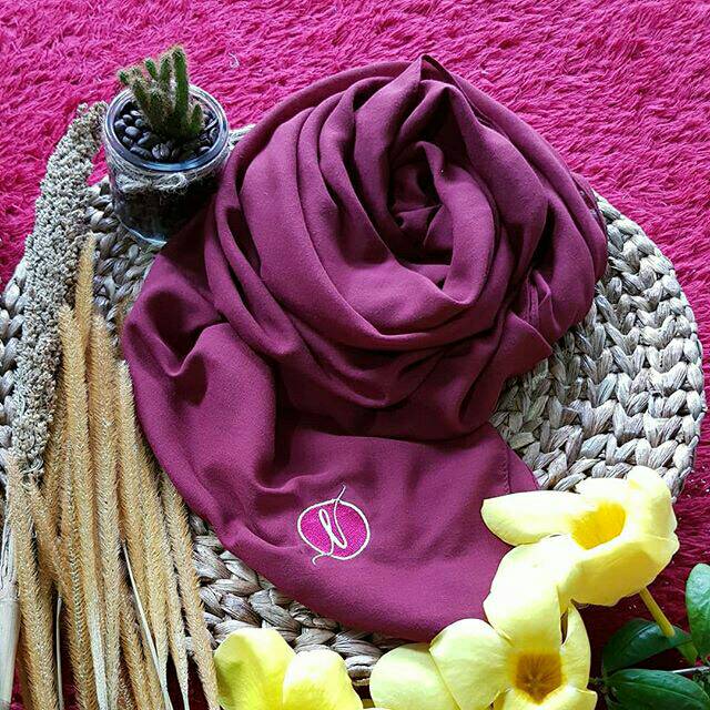 Hijab Voal Premium / Hijab Polos premium Voal / plain Hijab premium Voal