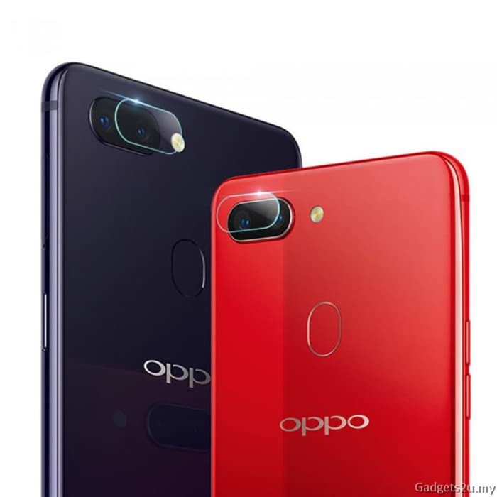 OPPO A3s Camera Tempered Glass Lens Protector - Clear