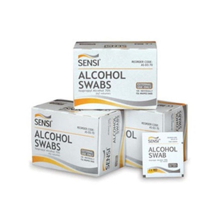 Sensi Alcohol Swabs Tisu Alkohol Steril