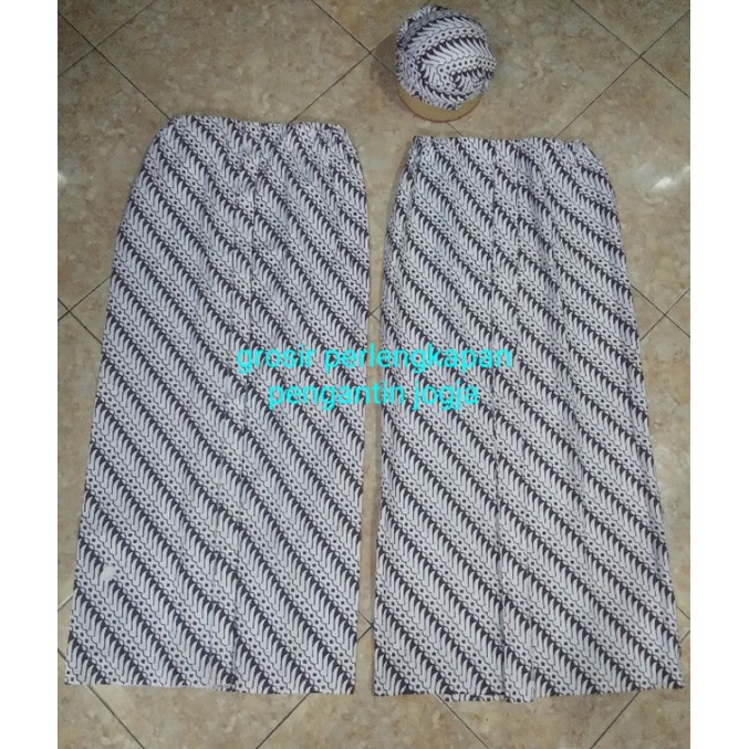 Paket Jarik Wiru Instan Motif Lereng Canthing/ Parang Gergaji