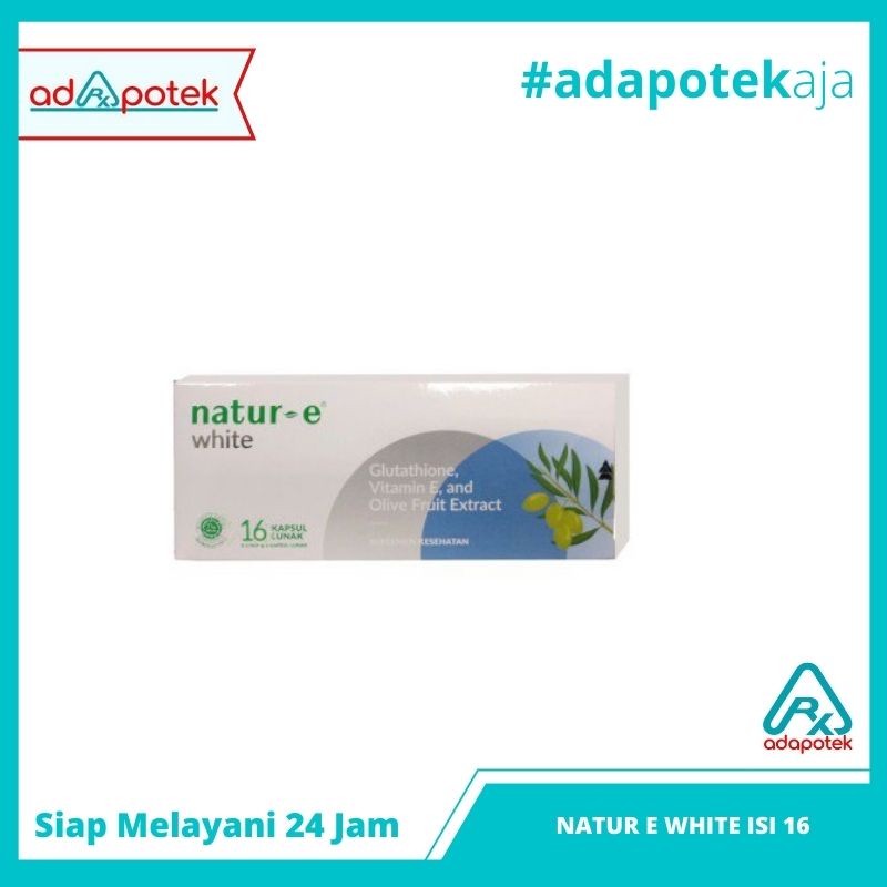 NATUR-E WHITE BRIGHTENING BOX 16 KAPSUL