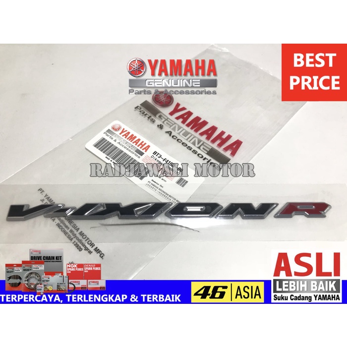 EMBLEM LOGO 3D VIXION R ASLI ORIGINAL YAMAHA