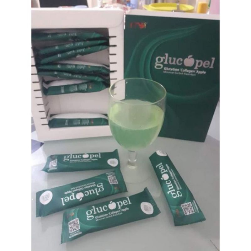 

Glukopel Minuman Pemutih 1 box kemasan baru