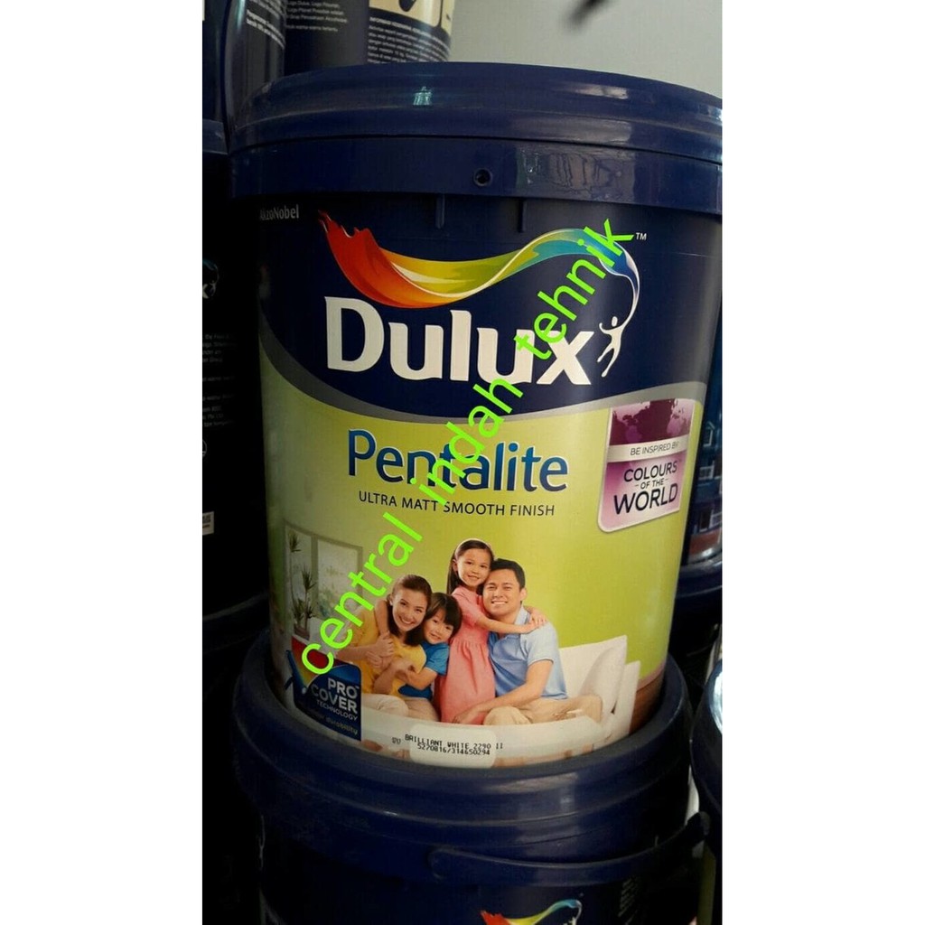 TERMURAH DULUX PENTALITE BRILLIANT WHITE 2290 20LITER