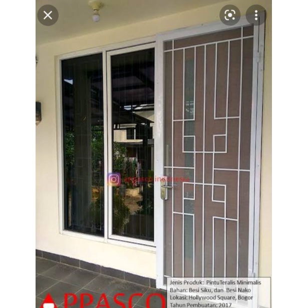 tralis pintu kawat nyamuk pak doni