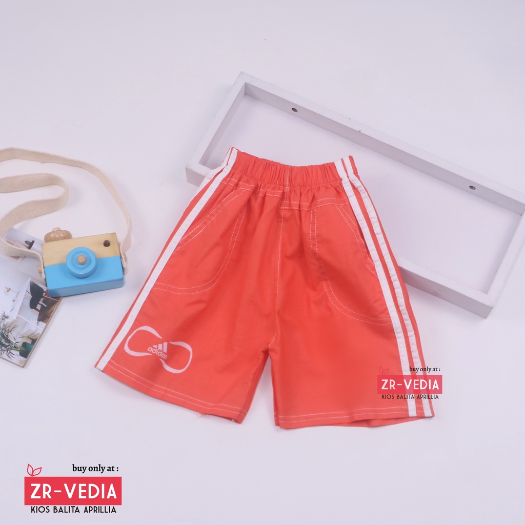 Celana Olahraga Anak uk 3-4 Tahun / Sport Pants Harian Training Pendek Polos &amp; Senam Perempuan Laki