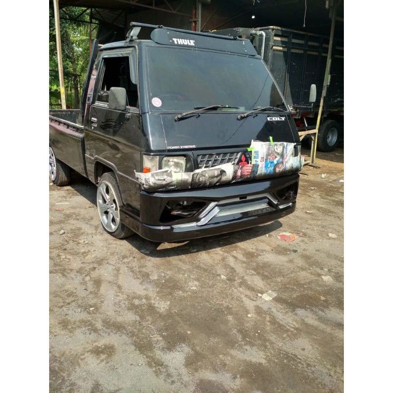 bemper l300 kosongan set pangkon hidrolis