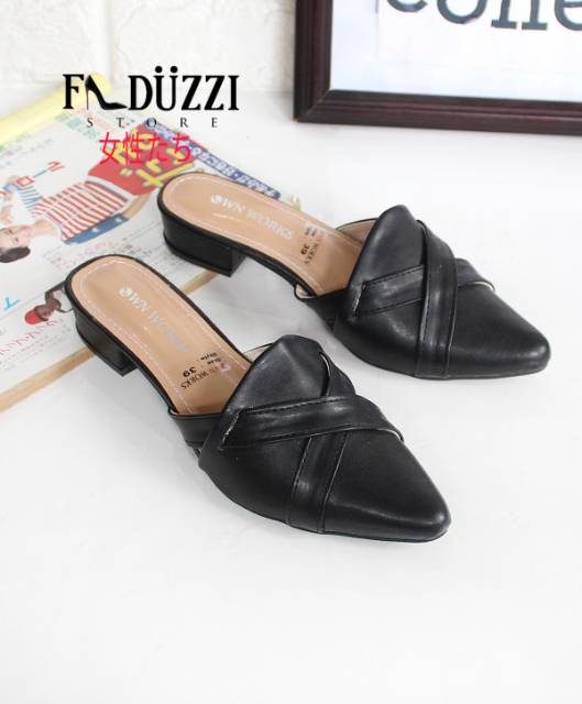 Faduzzi Sepatu Wanita Mules 3 Cm SAHILLA