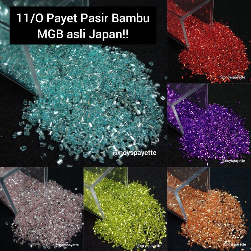 11/O Mote Payet Pasir Batang/Bambu Asli MGB Jepang