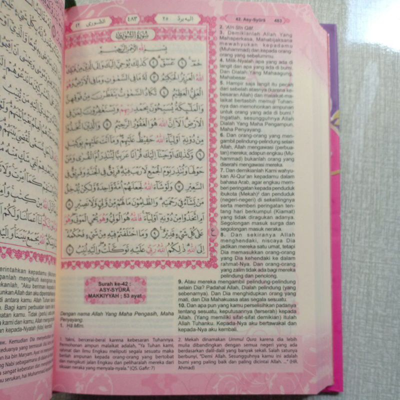 Quran Wanita Aisyah Terjemahan A6 Kecil