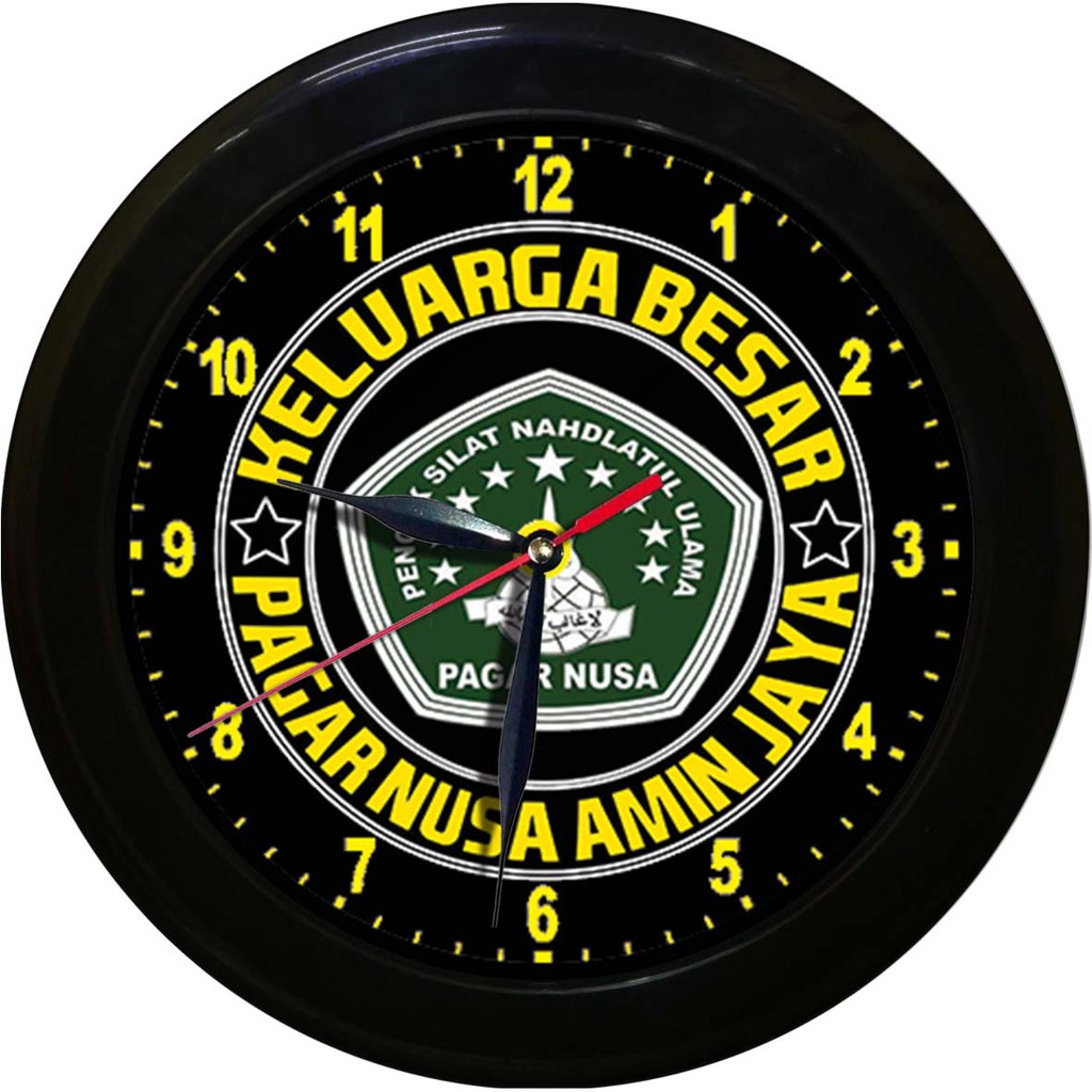 JAM DINDING PAGAR NUSA 5   (DIAMETER 30CM)