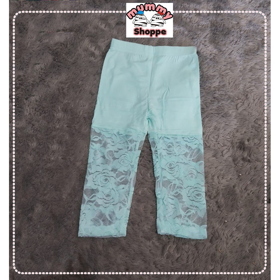 Legging anak import merk J2 Legging Fashion D0972 Mint