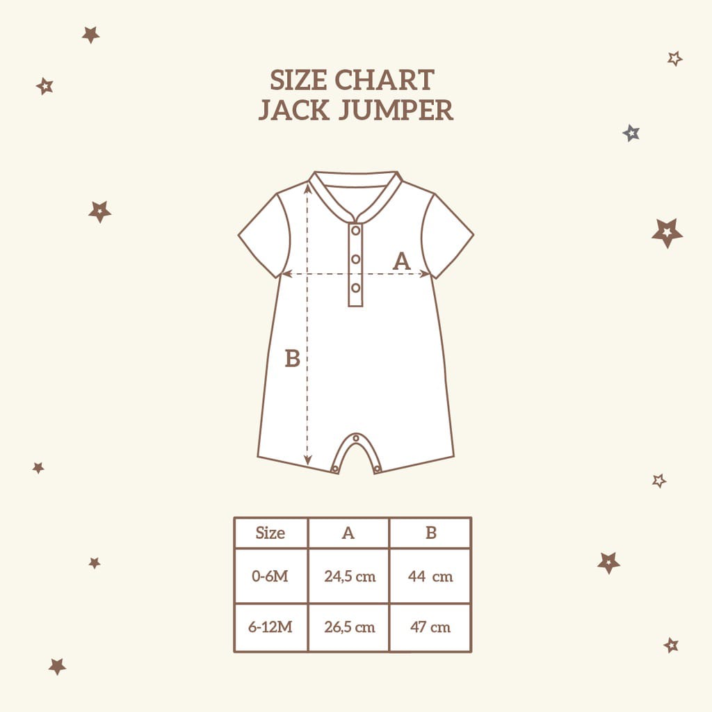 LITTLE PALMERHAUS JACK JUMPER (PAKAIAN BAYI) BAJU BAYI JUMPER