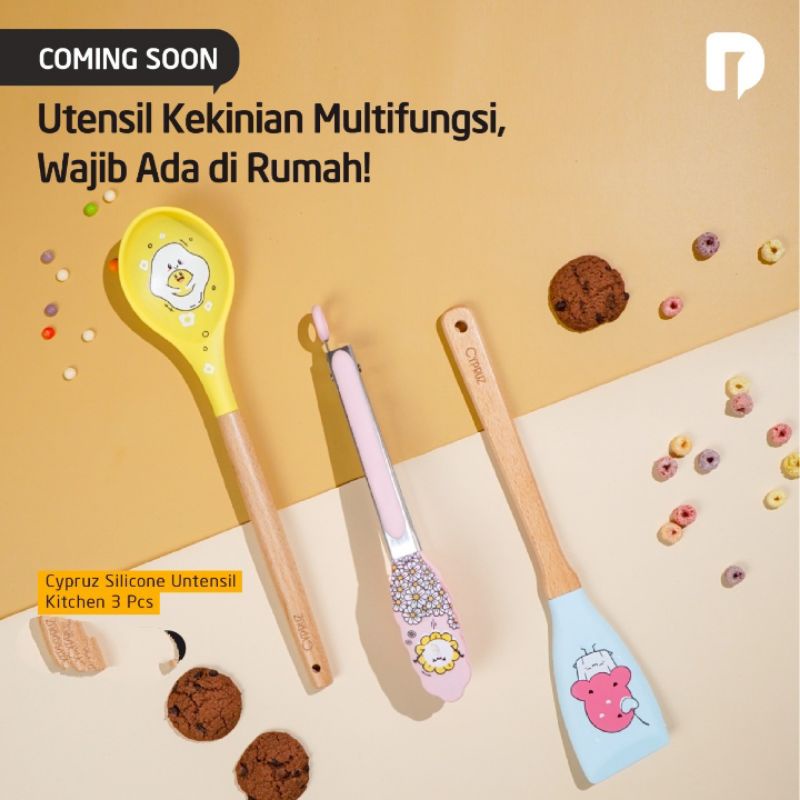 Sutil ( Cyprus utensil silicone kekinian mulfungsi)