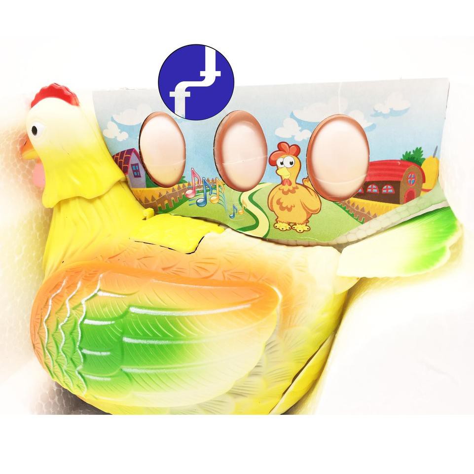 Hot Deal Mainan Anak Lucu Ayam Bertelur Kuning Funny Hen