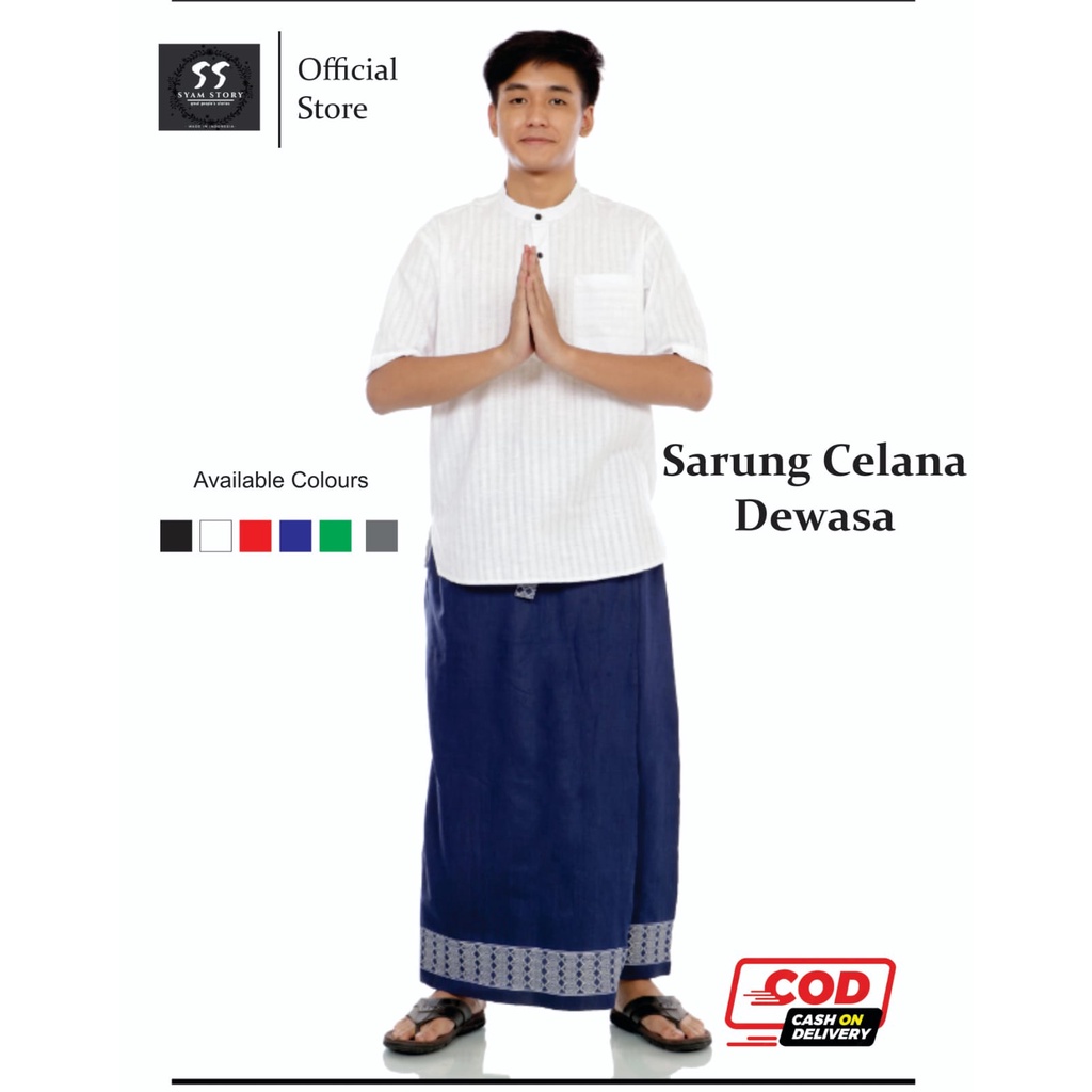 Sarung Celana Polos Dewasa Jumbo XXL / XXXL Motif Naga