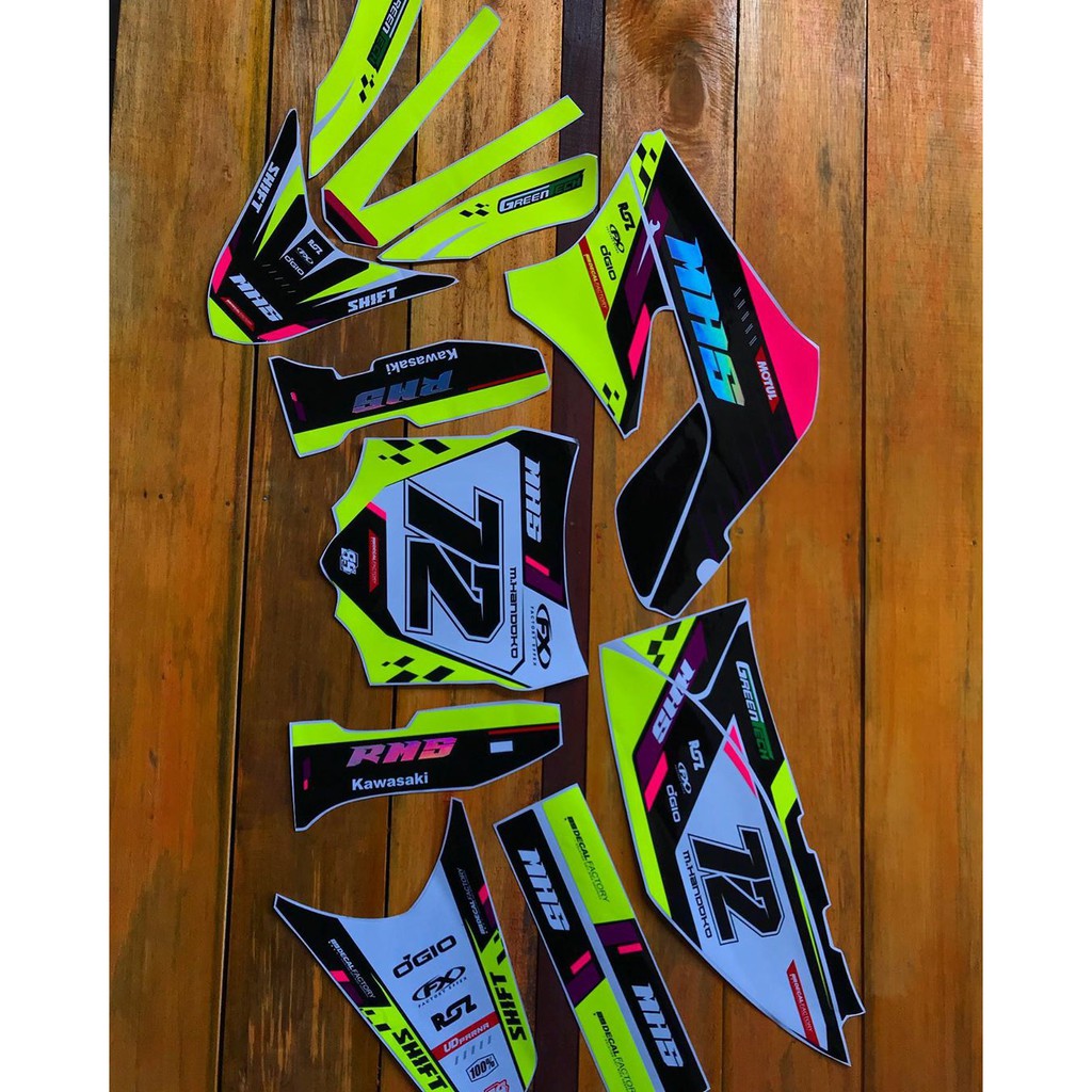 DECAL CRF HOLOGRAM + CUTTING STABILO PARIASI